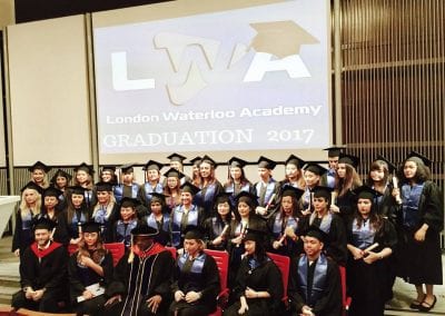 Graduation London Waterloo Academy