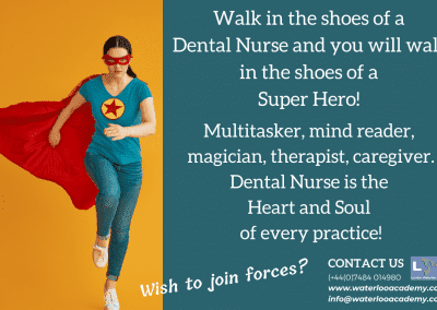 Dental Nurse is a Super Hero!